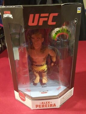 UFC Alex Pereira Figure Collectible Octagon Fighter